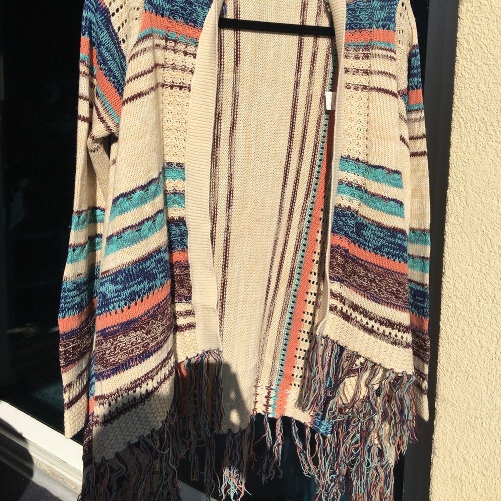 HandKnitted Pattern cardigan - Picture 4 of 4
